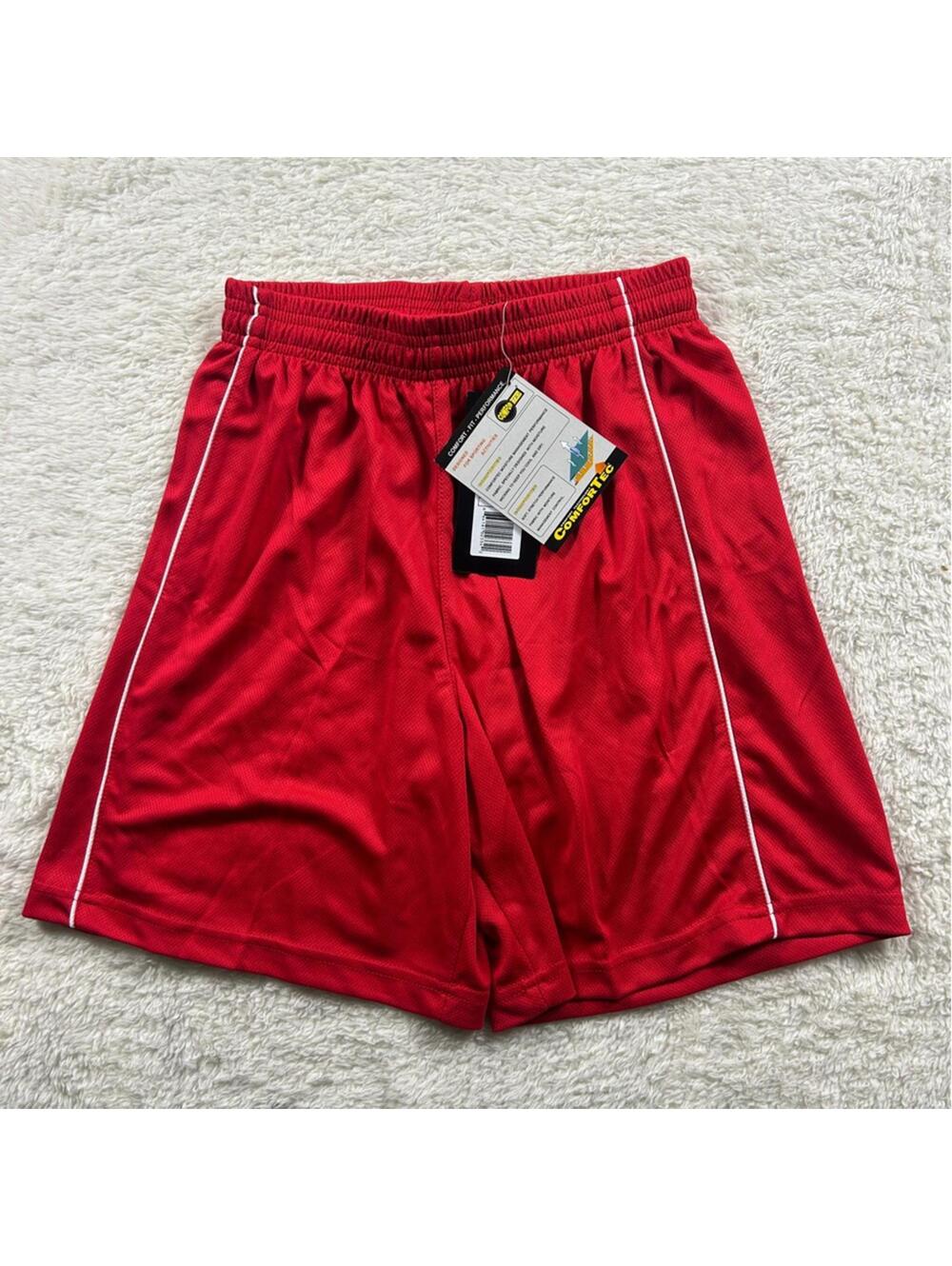 Vizari Mens Soccer Shorts Red Adult Small Athletic Training Footballcore